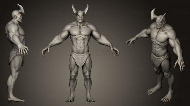 3D model Demon 3d (STL)